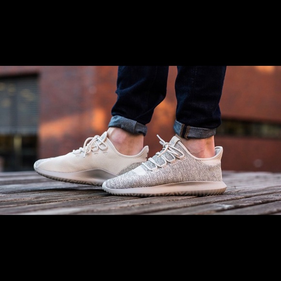 adidas Other - Boy’s Adidas tubular shadow tan size 5